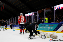 26.12.2024 , Hannover Indians , Eishockey,  Oberliga , Saison 2024-25 , Foto: Florian PetrowHannover Indians -Hamm (Teddy Toss):